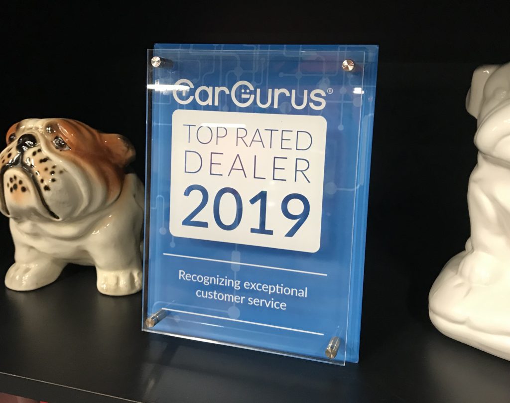 AutoDistributors Inc. Named Top Rated Dealer for 2019 by CarGurus